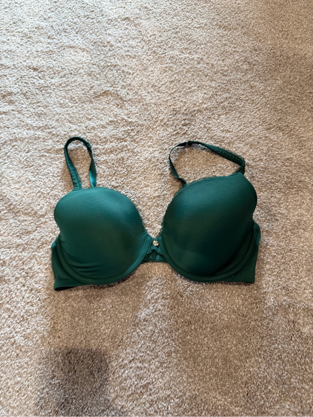 VENUS Emerald Green Padded T-Shirt Bra with Underwire
